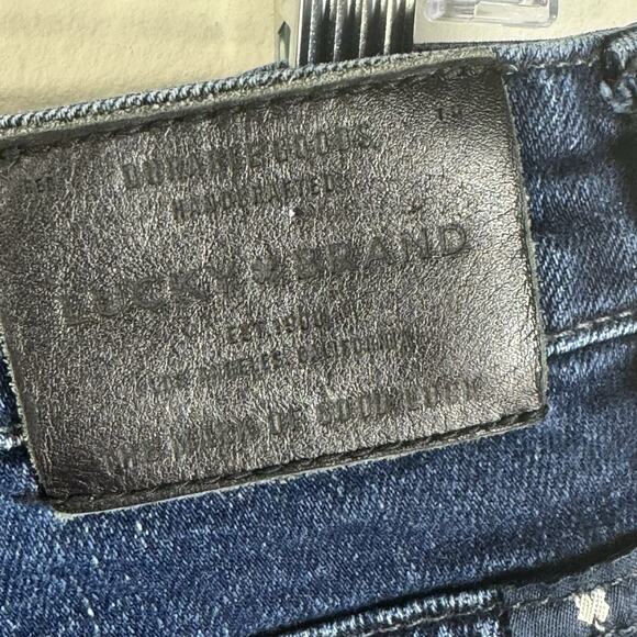 LUCKY BRAND EasyRider Women Size6/28 Regular BlueDenim Stretch Mid Rise - Picture 7 of 11